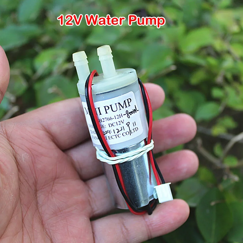 DC 12V Micro Self-priming Pump long life Carbon Brush 370 Pumping small Diaphragm Pump Water Dispenser Pump