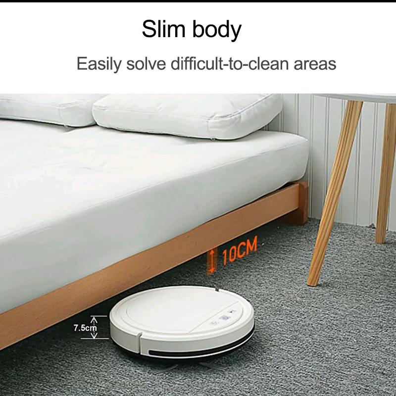 Sweeping, suction and mopping integrated household smart sweeping robot automatic charging planning path voice control