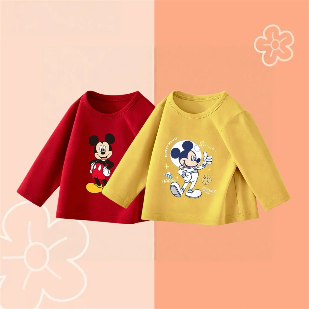 2-6Age الطفل الكرتون تيز تصميم جديد الملابس المطبوعة Crewneck قاعدة قميص لطيف بسيط كل مباراة تي شيرت الطفل الملابس الشعبية