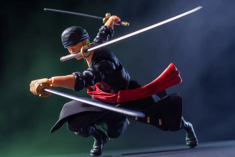 1948 alta qualità】shf scala 1/12 Classic Anime giapponese Roronoa Zoro gonne modello di abbigliamento per 6 \