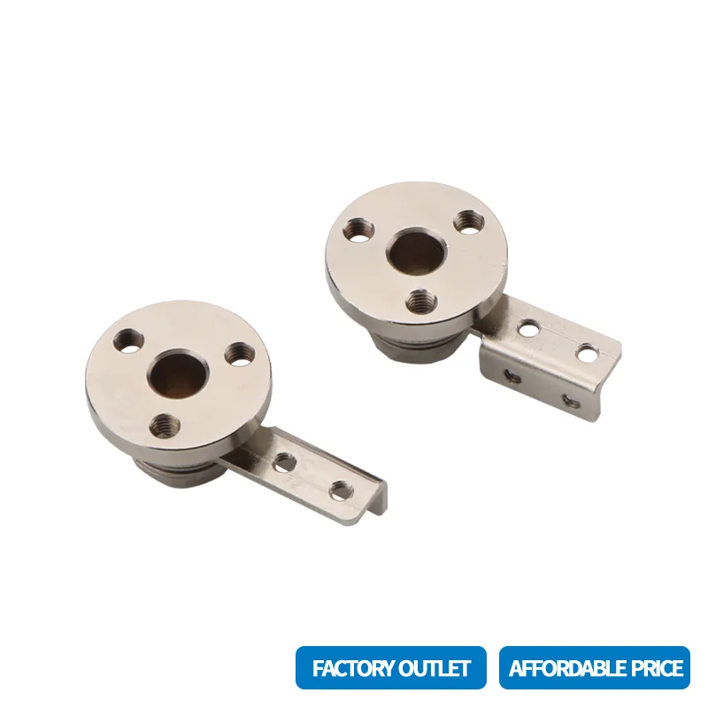 

360 Degree Arbitrary Stop Damper 7mm Through Wire Hole Disc Ni Pivot Positioning Hinge With Adjustable Stopping Torque