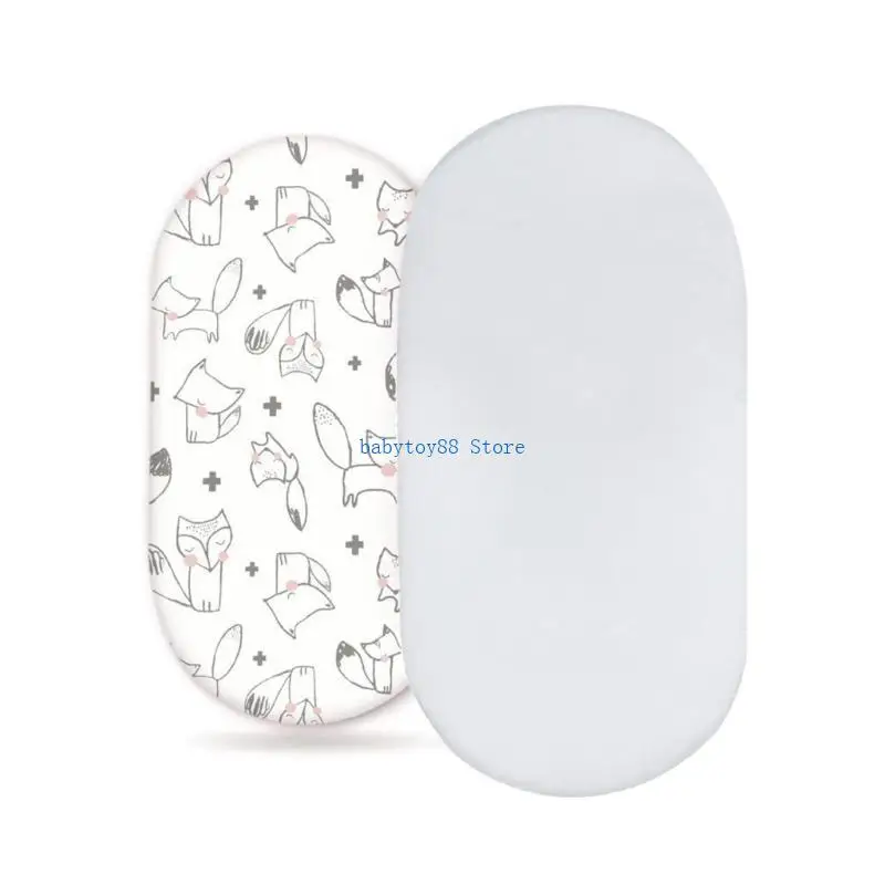 Y4UD ملاءات مناسبة محايدة الجنس، وسائد اختيار الفراش الأنيقة والآمنة، ملاءات خفيفة الوزن لأسرة الأطفال #1