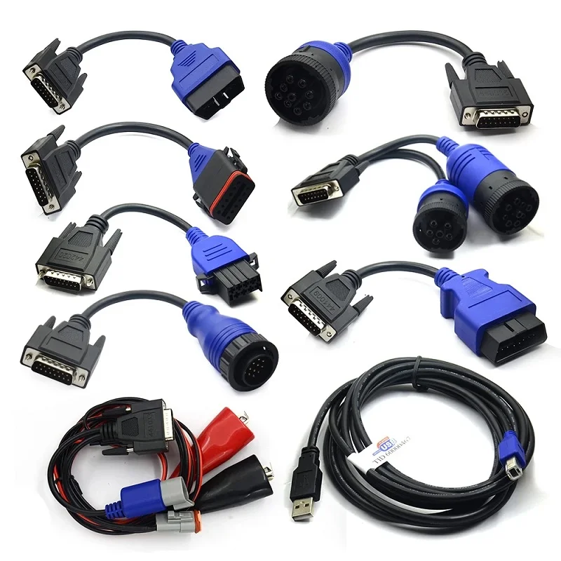 Nexiq-2 USB Link 2 أداة تشخيص تلقائية Blueooth لـ Volv-o ISUZ-U NE IQ 2 شديدة التحمل 125032   Diese-l Truck ScanTool مع البرنامج