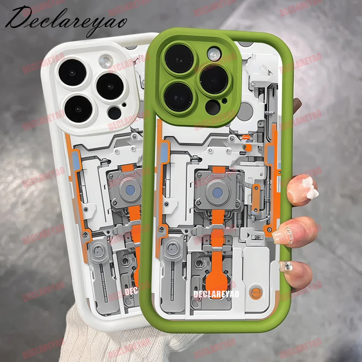 DECLAREYAO ماتي ضوء سليم بولي TPU لينة كوكه ل Realme 60 C75 9 7 N63 30 V5 ملاحظة Q5 Q 13 V25 C71 Narzo Pro غطاء حافظة مقاوم للصدمات #6