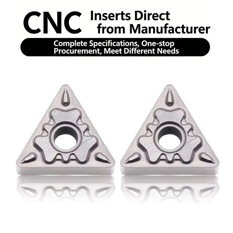Keramische Dreieckige CNC-Drehwendeplatte TNMG160404-HQ TNMG160408-HQ Externe Drehwendeplatten aus Cermet für die Stahlbearbeitung – Detail 4
