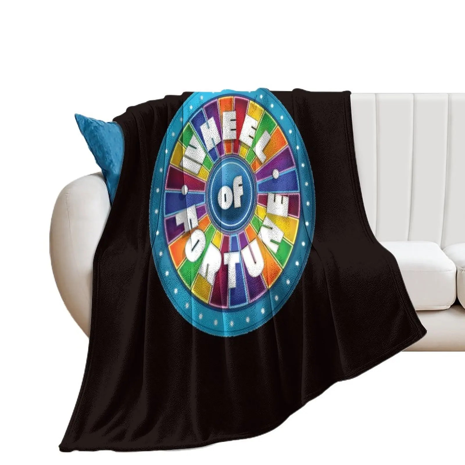 Wheel of Fortune Throw Blanket Bed linens Beautifuls Furrys Blankets