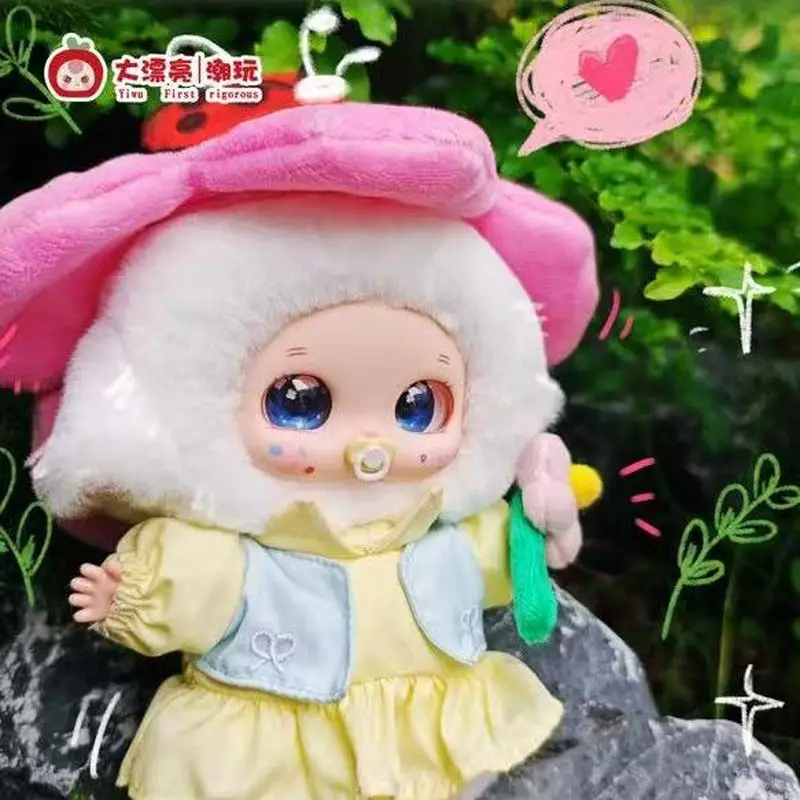 Baby three Spring Flower Plush Doll Blind Box Trendy Play Handmade Collection Characters Desktop Decoration Birthday Gift - Image 2