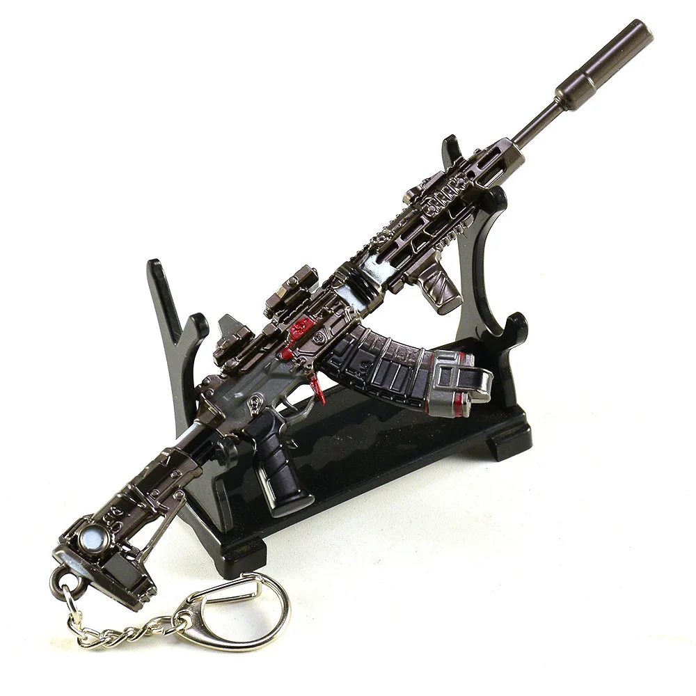 デルタゲーム周辺機器モデル騰龍アサルトガン15.5cmオールメタル手工芸玩具装飾品取り外し可能アイテム組み立て玩具銃