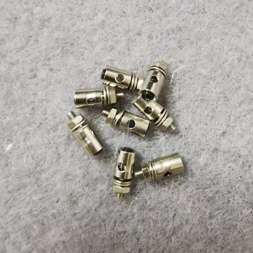 10szt Złącza popychacza Zatyczki łączące D1.3/1.8/2.1mm RC Model samolotu Części zamienne Zabawki zdalnie sterowane