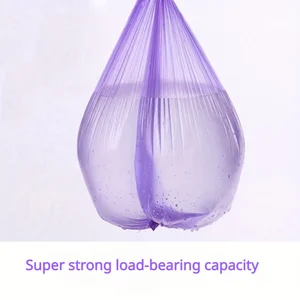 100pcs混合色の厚い使い捨てのゴミ袋キッチン保管ゴミ箱ライナーバッグはプライバシープラスチック廃棄物バッグを保護します 10ベストセールスベッド120x200 -1