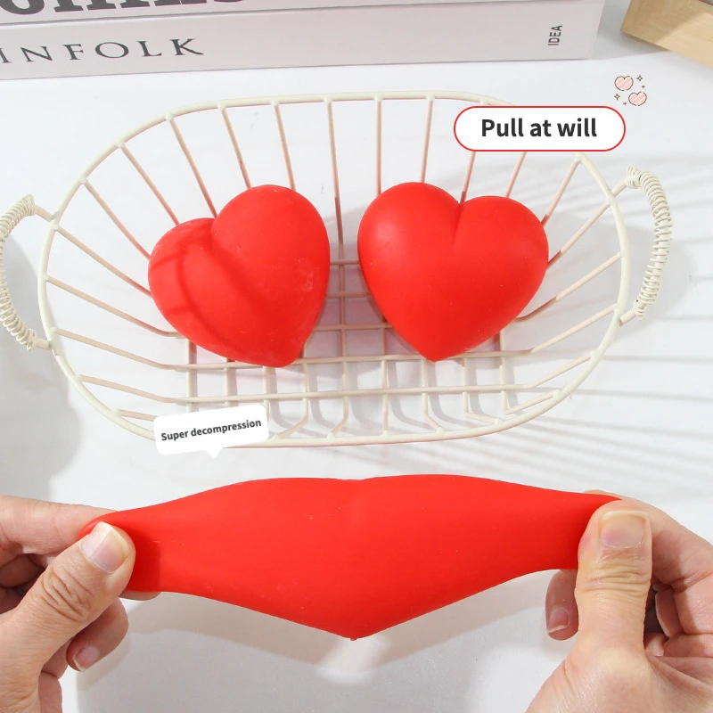 Valentine's Day Love Pinch Fun Finger Toy for Children and Adults to Anti-Stress