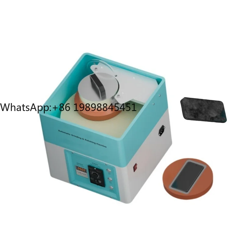 

Mini One Station Automatic Mobile Phone Front Glass Scratch Repair Device LCD Screen Polisher Grinding Machine