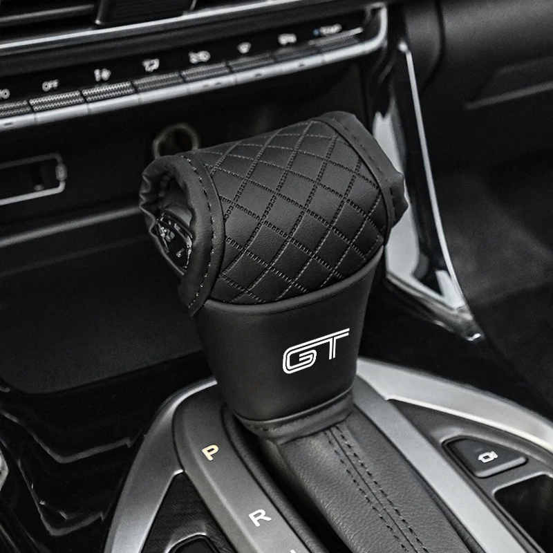 New Car Gear Shift Hoodie Covers Non-Slip Shift Knob Cover Gear Handle Decoration For Ford GT Ranger S-Max Galaxy Mondeo Transit