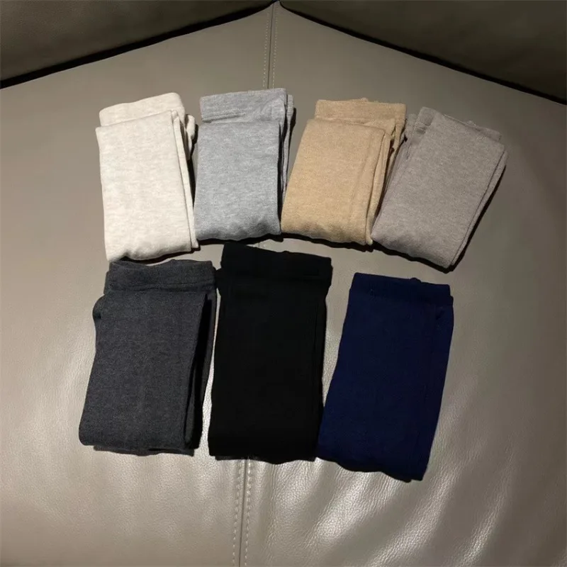 Collant di lana morbida di Cashmere di alta qualità calze calde calze alla moda che fondono collant calze Media prezzo all\'ingrosso