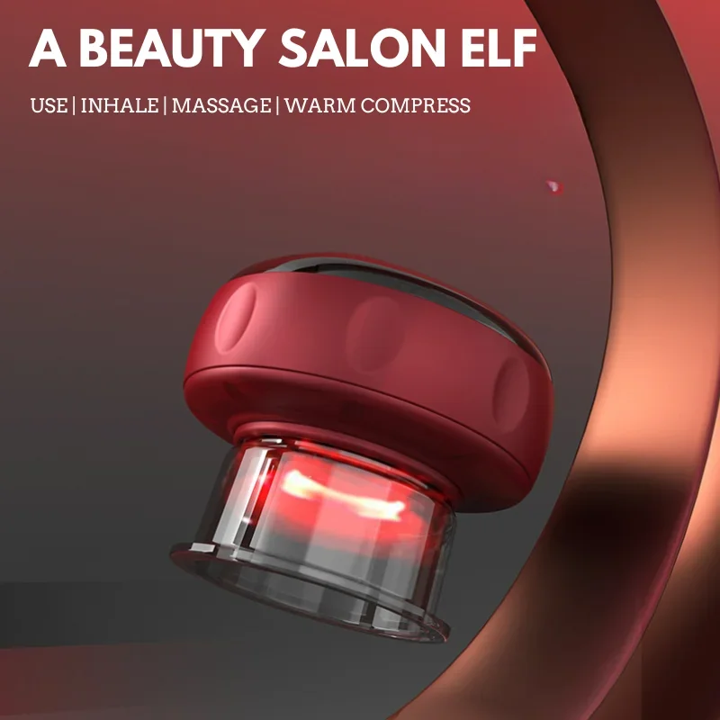 Beauty Salon Elf - Multi-Function Skin Care Device: Use, Inhale, Massage, Warm Compress