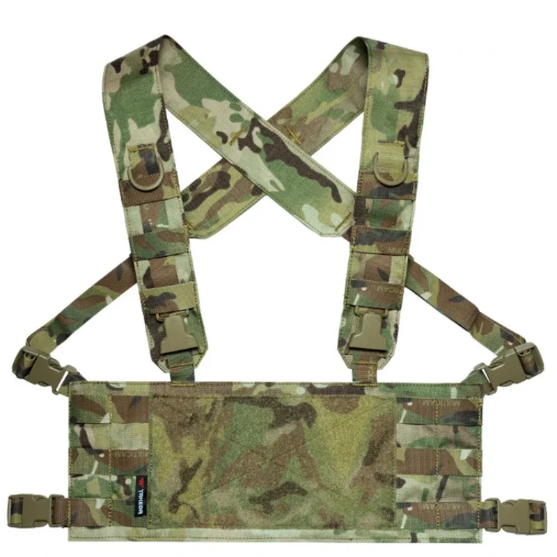 YAKEDA Tactical Chest Mini Rig with UTX Buckles,Molle Modular Micro Chest Mini Rigs