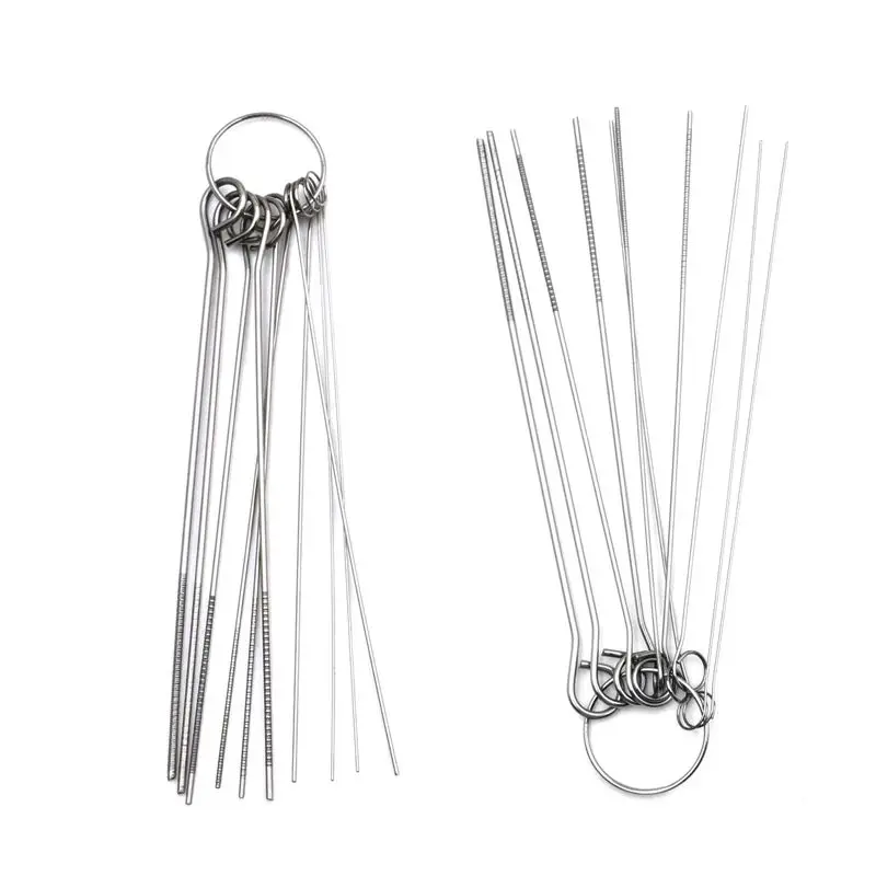 Stainless Steel Needle Shower Head Cleaning Brush Set, Suitable for Multi Size Shower Heads,bathroom Accessory Cleaning Tools view 4