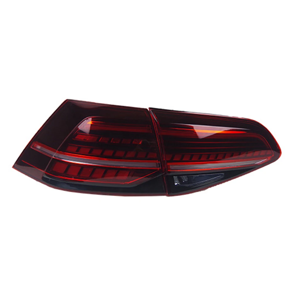 

ADT 2018 New Car Styling MK7.5 Golf 7 Golf R MK 7 LED Tail Lights Dynamic Turn Signals LED Brake Light DRL with Wiring Harness
