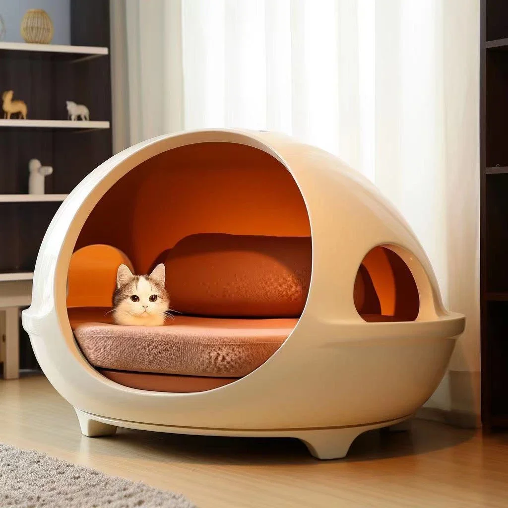 Space capsule cat nest cat climbing frame large space ventilation breathable wear-resistant not easy to get dirty