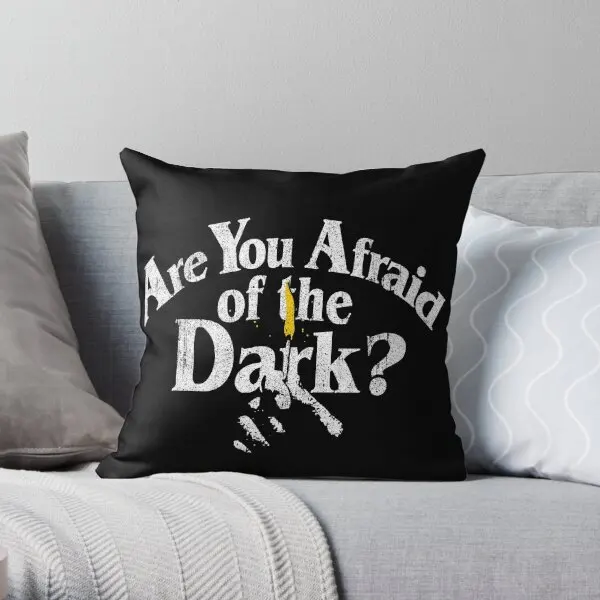 

Are You Afraid Of The Dark Printing Throw Pillow Cover Bed Office Bedroom Waist Anime Case Throw Pillows not include One Side