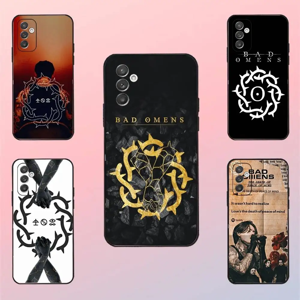 

Band Bad O-Omens Phone Case For Samsung S 25,24,23,22,30,21,10,9,Ultra,Plus,Lite,FE,4,5 G Black Soft Case