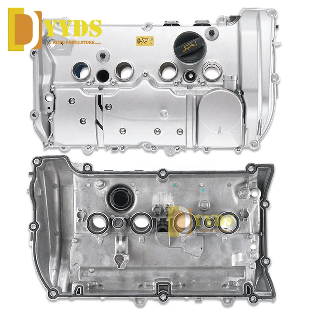 Aluminum Valve Cover For BMW N13 1 Series 118i 3 Series 316 116i Engine Cylinder Head 11127646553 Gasket Assembly 11127601863 - Image 4