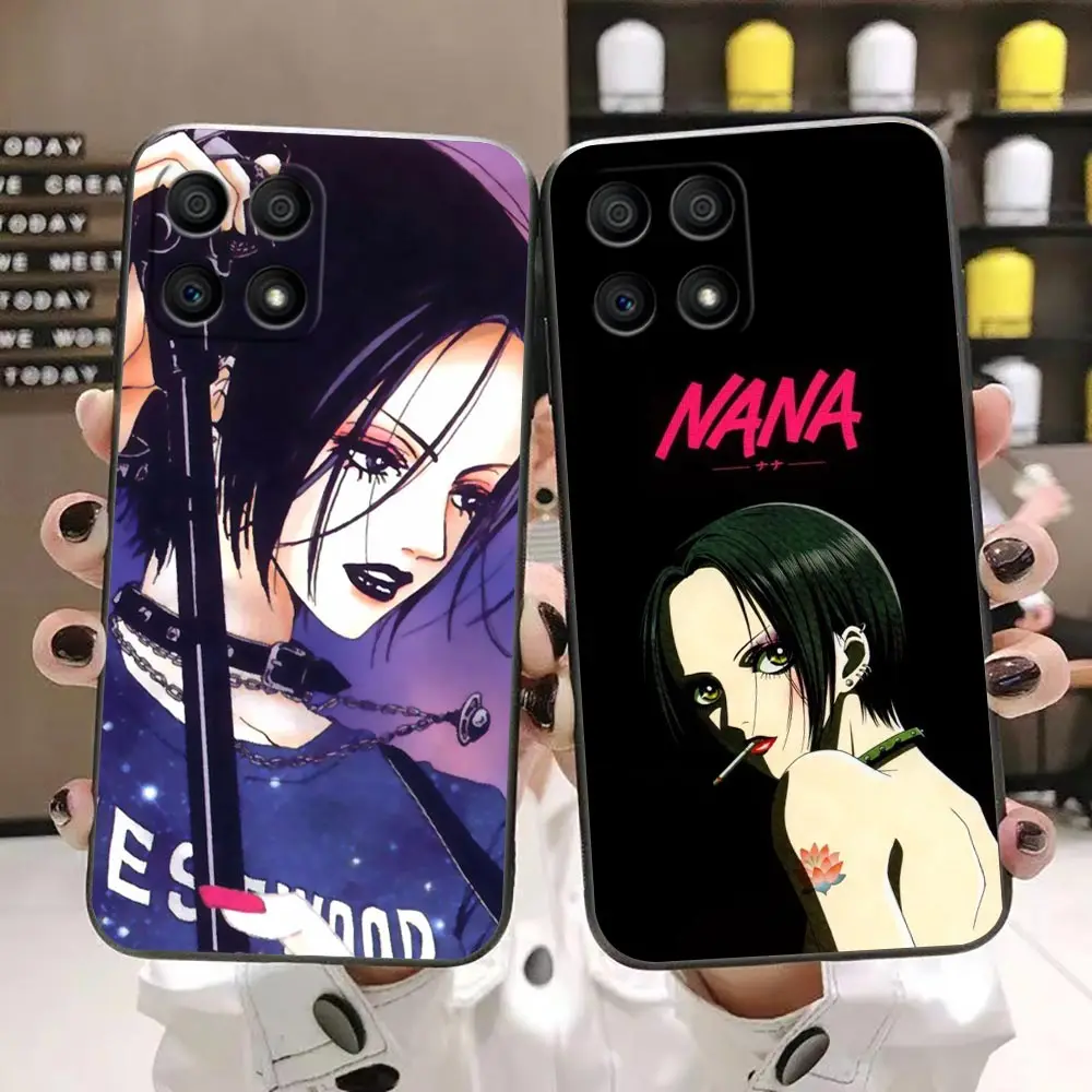 Nana Osaki on Purple Tie Dye Phone Case For HUAWEI Honor 9X 9 8 8X Max 90 80 70 60 50 30 20 Lite Pro Case Funda Coque Shell Capa