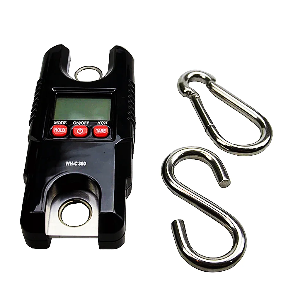 New Professional Digital WH-C300 Portable Electronic Mini Scale Backlight LCD Hook High Accuracy precision Hanging Scale Meter