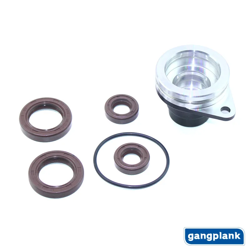 For Yamaha 2-stroke 15/18 HP Outboard Engine Crankshaft Lower Oil Seal + Housing 63V-15396-01-94