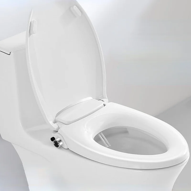 Toilet Seat Cover Double Spray Bar Cleaning Single Cooling Flush   Plate