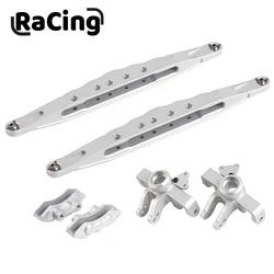 Metal Keel Suspension Swing Arm Steering Knuckle Brake Disc Calipers for Losi 1/6 Super Baja Rey 2.0 Off-road Truck Upgrade Part