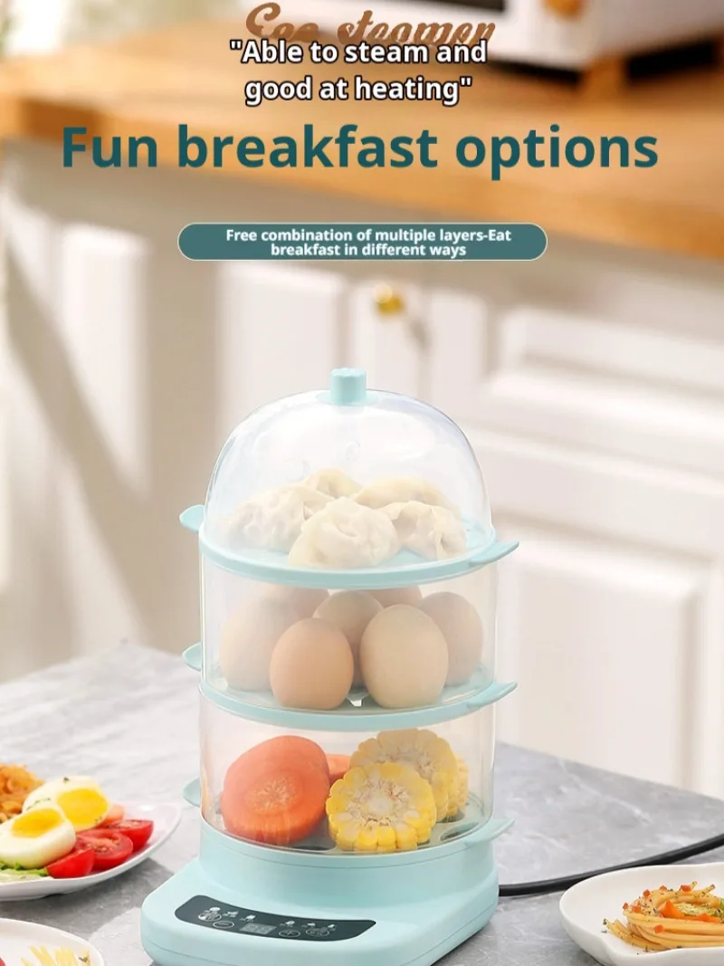 Multifunctional household egg steamer Mini dormitory breakfast machine Multifunctional egg cooker