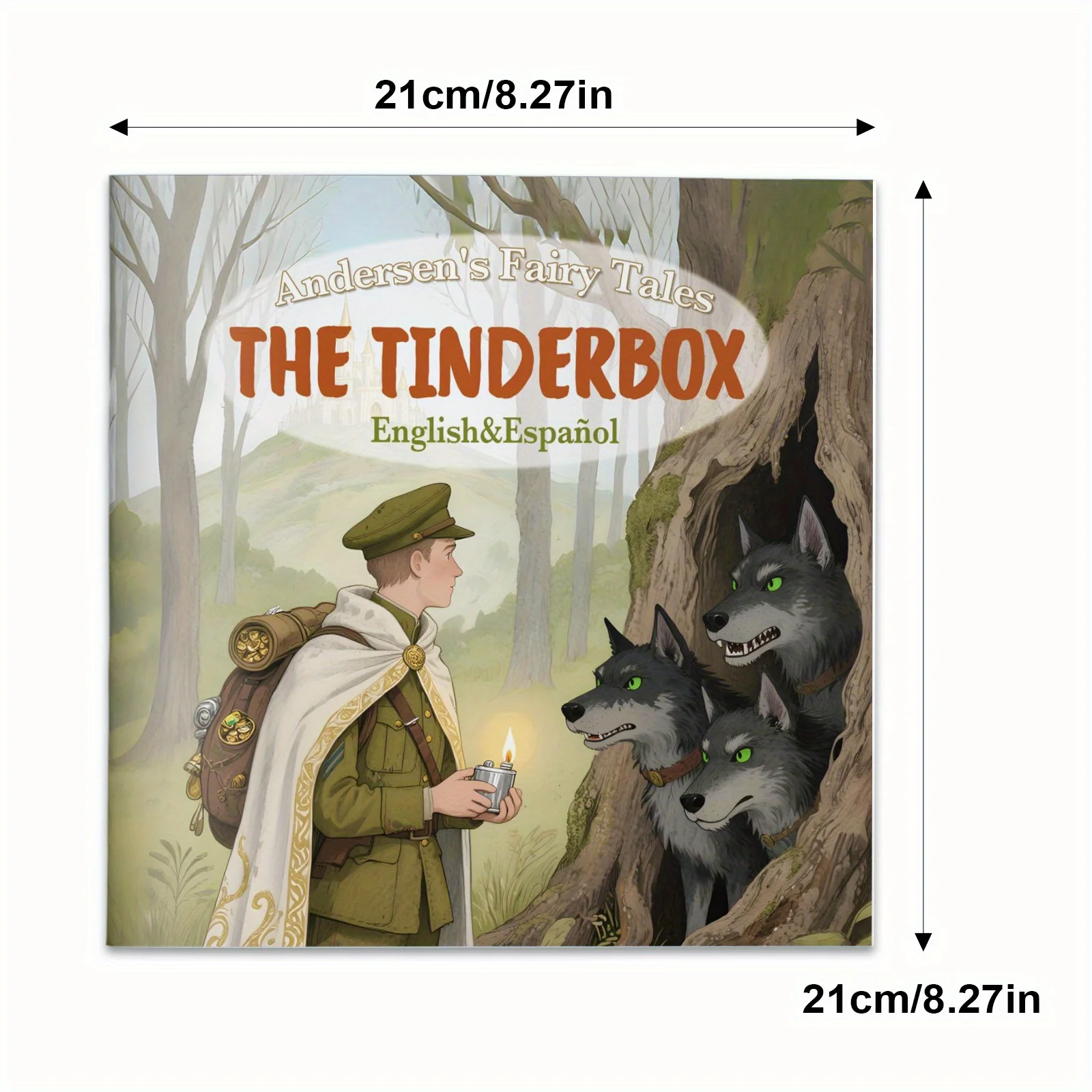 The Tinderbox, English-Spanish Bilingual Edition: A moonlit soldier’s daring quest with a magical tinderbox
