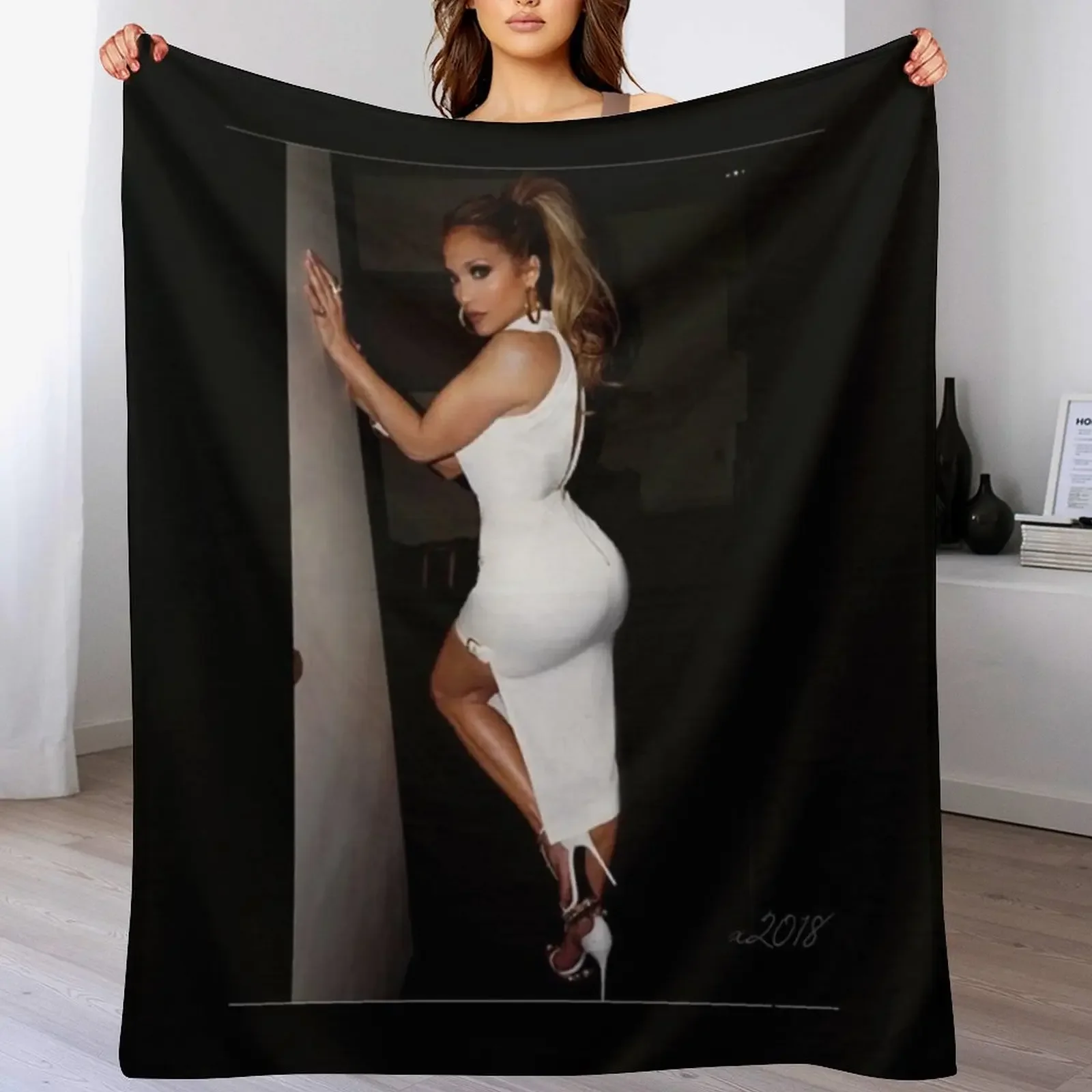 

Jennifer Lopez Classic .s Classic . Throw Blanket bed plaid Extra Large Throw Polar Warm Blankets