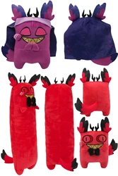 20/50Cm Cat Alastor Cosplay Paars Pluche Pluchen Cartoon Hell Inn Fantasie Rekwisieten Xmas Verjaardagscadeaus Decor Halloween Mascotte