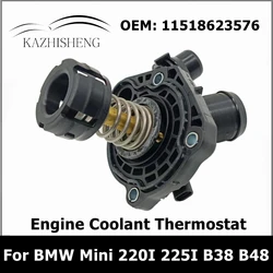 11518601366 11518623576 Car Engine Coolant Thermostat Housing for BMW X1 X2 F45 Mini 220I 225I B38 B48 Cooling System Auto Parts