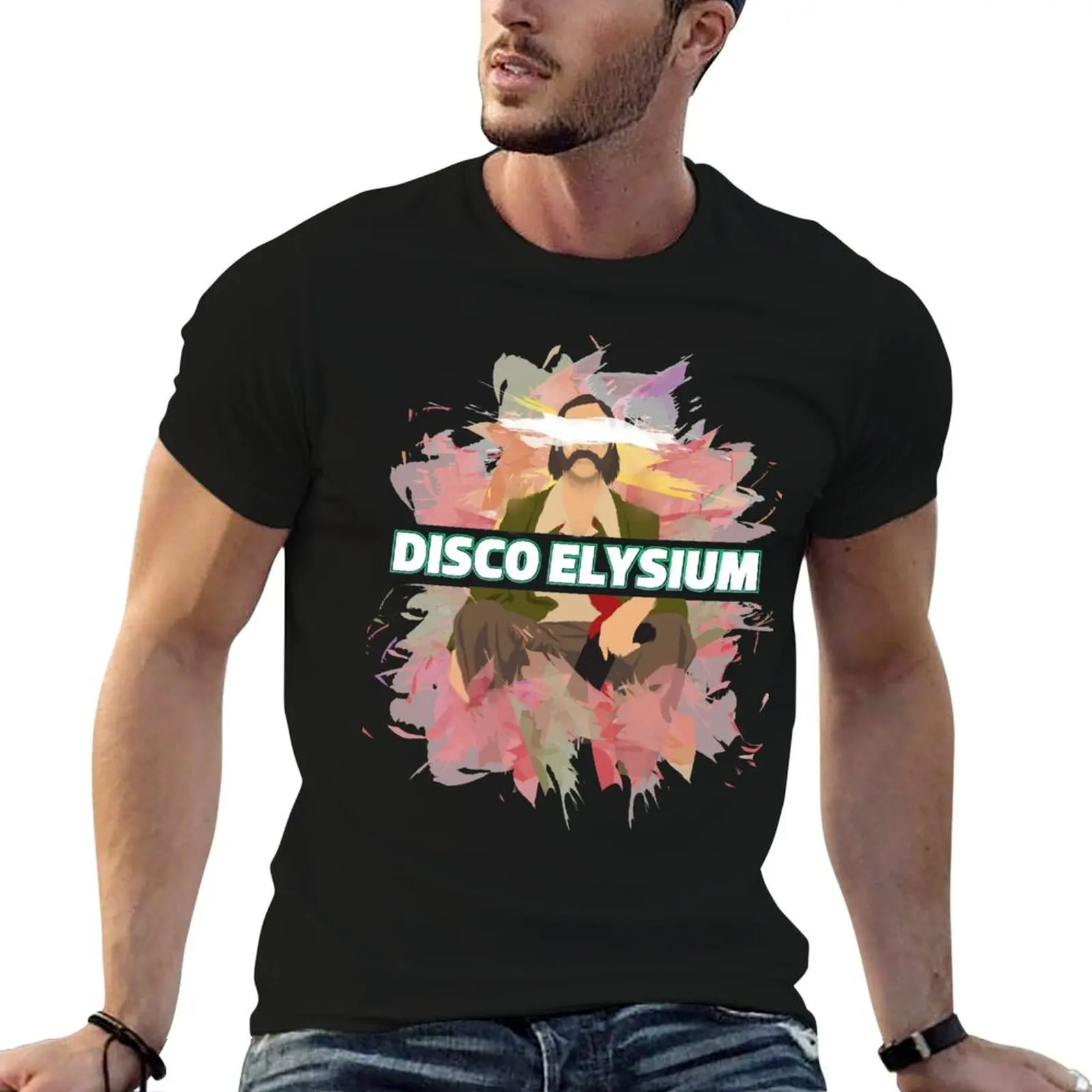 

Art Elysium T-Shirt t for Watercolor Disco cotton shirts t man shirt for man