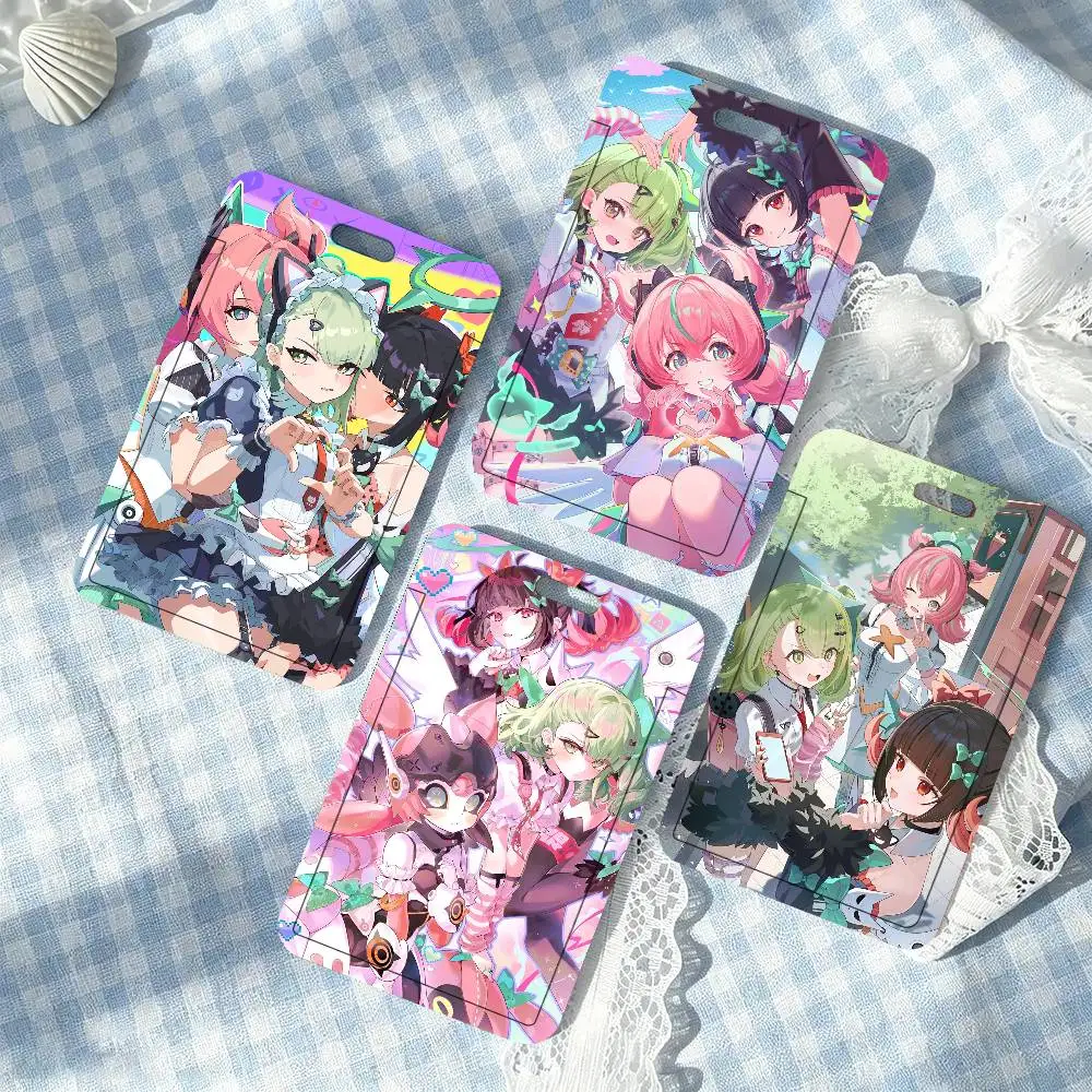Angels Of Delusion Game Zenless Zone Zero Lanyard Card Holders Student ID Card Holders Neckband Card Holders Access Control