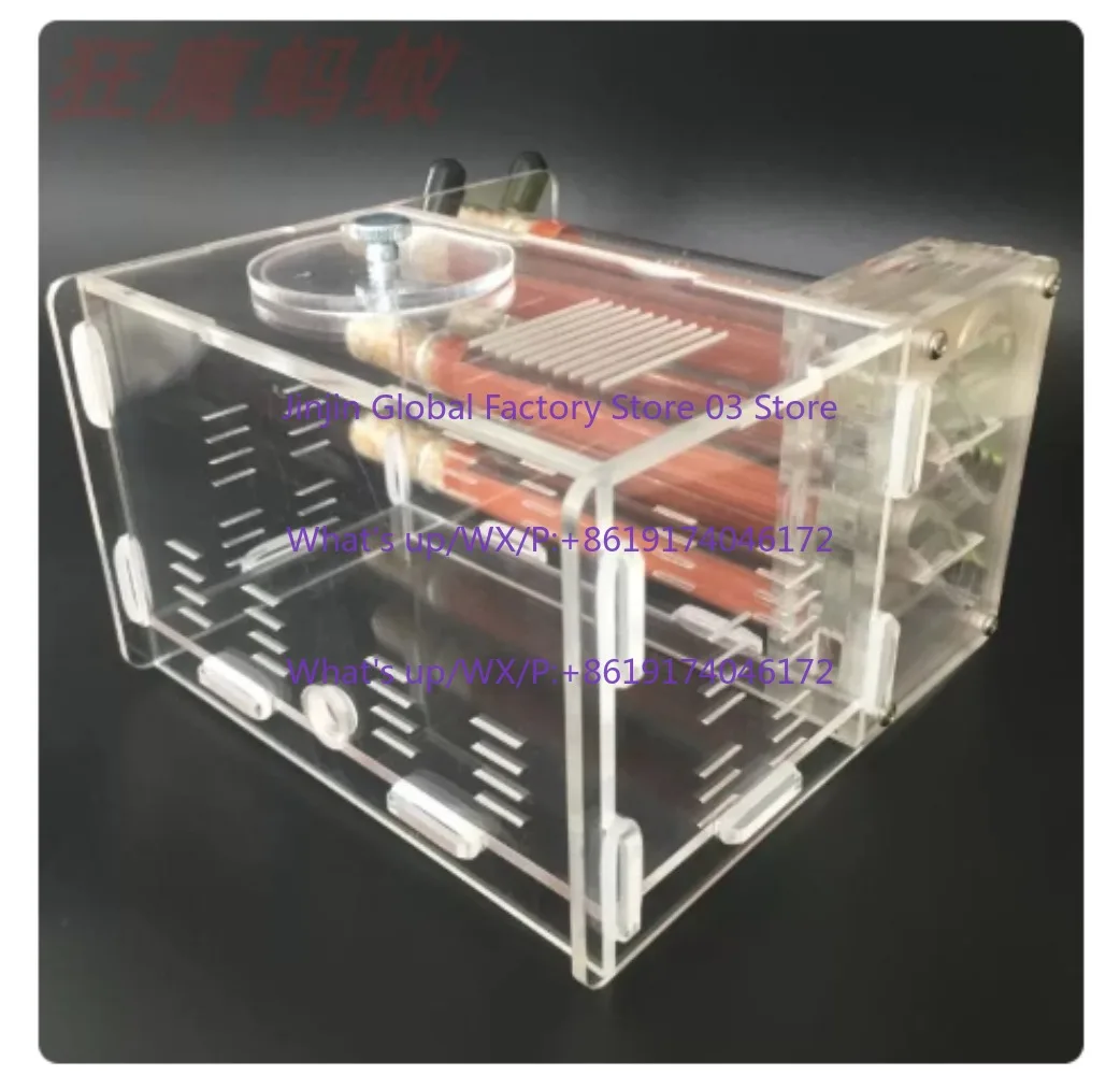20 caliber 6 test tube nest can be layered and thickened with acrylic board for keeping ant nests. Pet ant nests