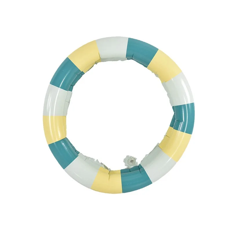 PVC Household Children's Baby Swimming Ring Round Inflatable Swimming Pool Floating Bath Basin Toys Ocean Ball Pool