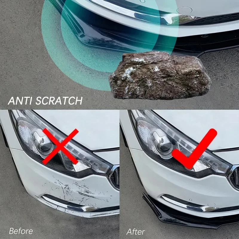 자동차 범용 앞 범퍼 디퓨저 스포일러 바디 키트 스플리터, 테슬라 모델 3 Bmw F10 F20 E46 E60 E90 용, 자동차 액세서리 썸네일 3