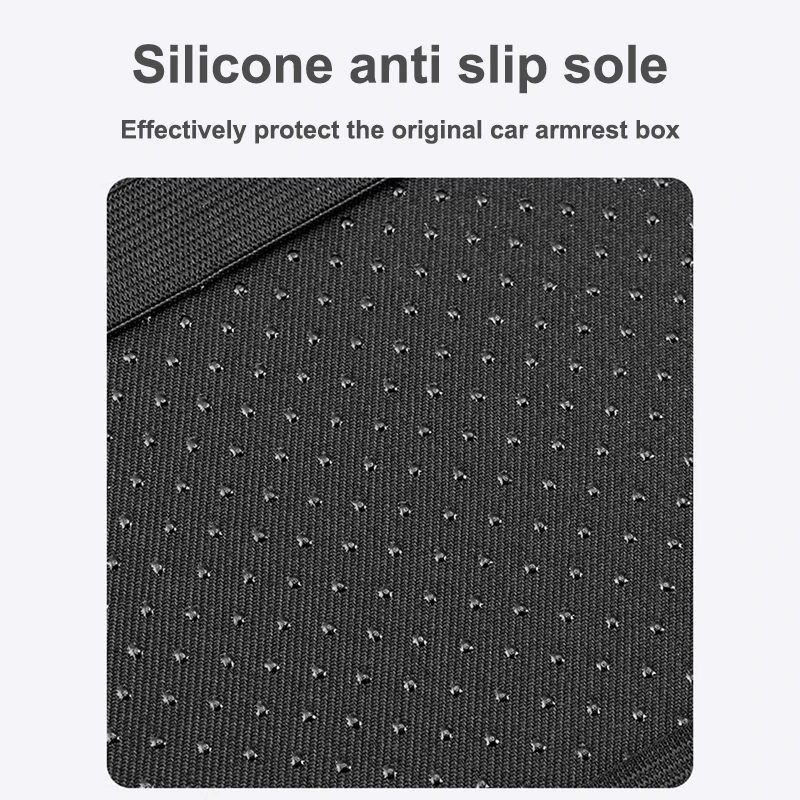 Leather Car Armrest Box Cushion Pad Center Console Protector Cover for Jaguar XE XF XJ F-Pace X-Type S-Type F-Type Keychain view 4
