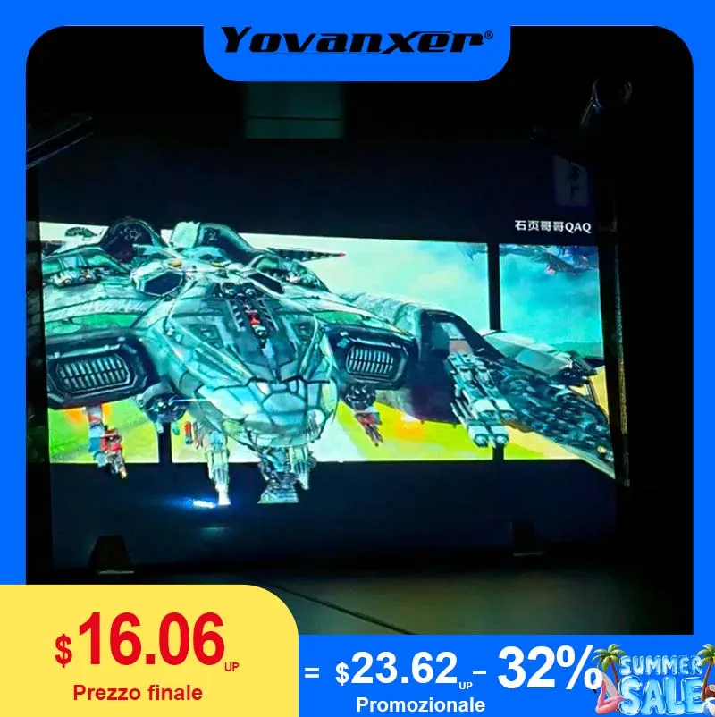 Holographic Rear Projection Film Self-Adhesive Transparent Screen Sticker 4K For Home Shop Window Glass Commercial Advertising