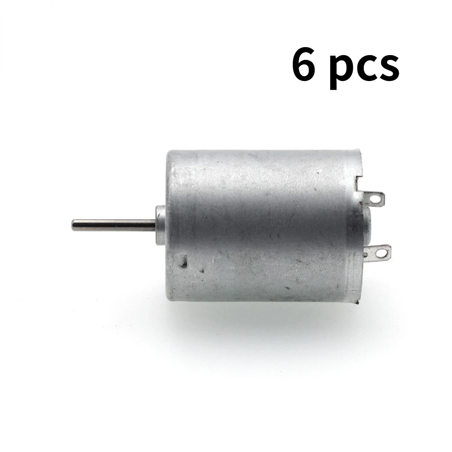 

6 pcs 12V 3850RPM 6pcs/lot RF370 12V-24V metal brush RF-370CB-11510, 12V 3850rpm mute 370 micro DC motor iron