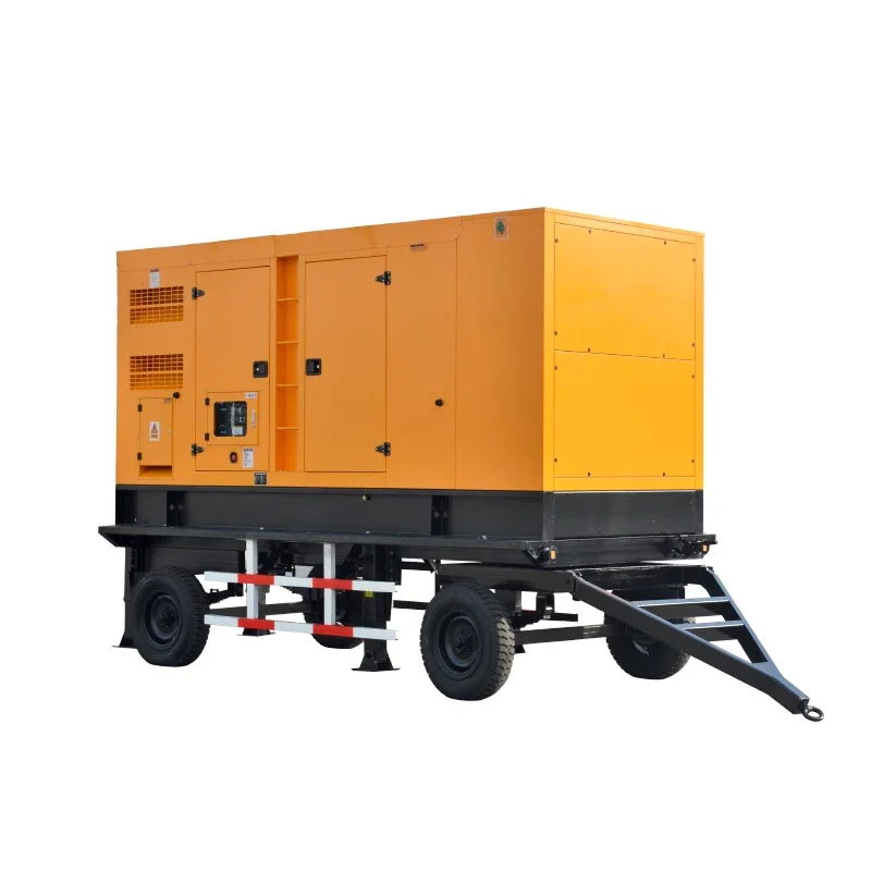 Cummins Engine 250 KW Silent Trailer Diesel Generator Set