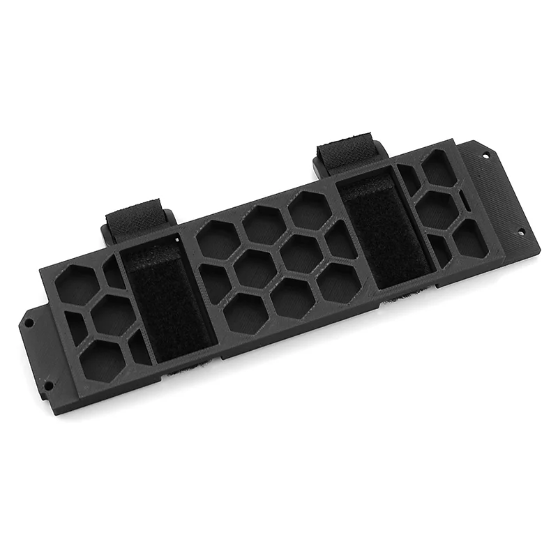 Simulatie Verhoog het batterijcompartiment voor 1/10 TRAXXAS RC Ford Fiesta ST Rally VXL Rally-Bred Car # 74276-4