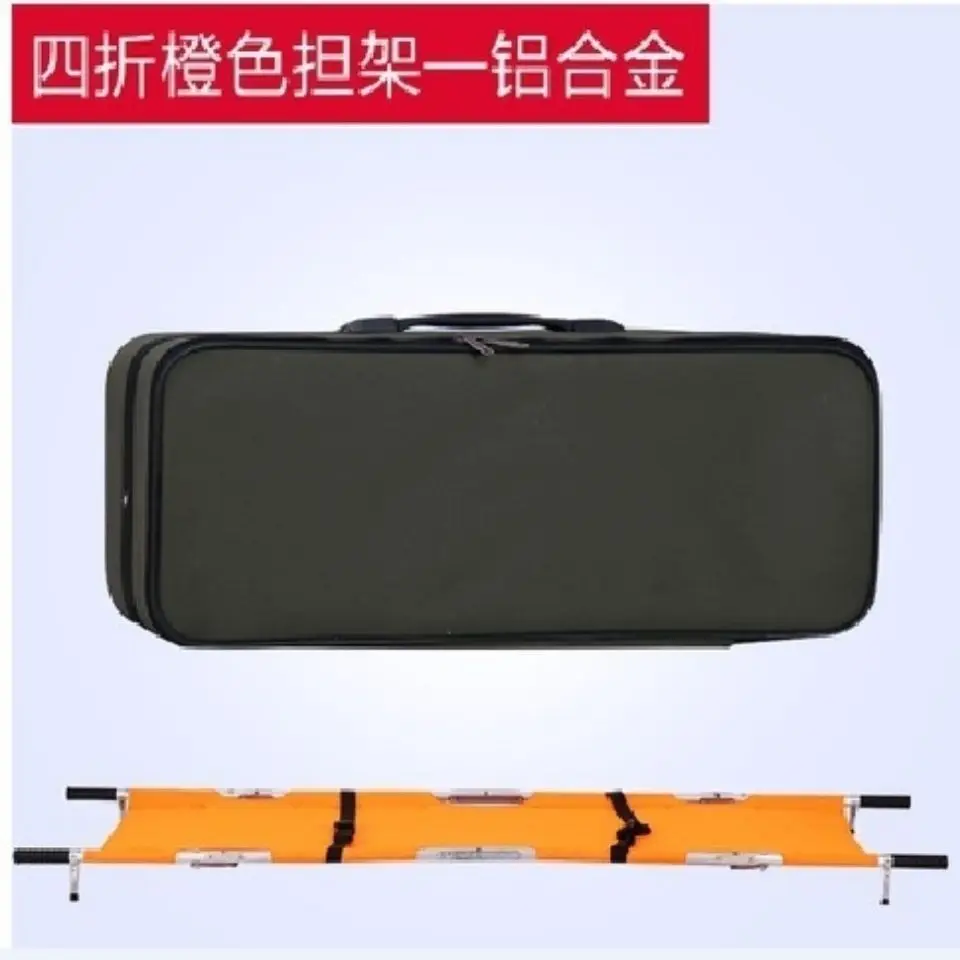 Multifunctional simple stair stretcher with wheel single patient stretcher