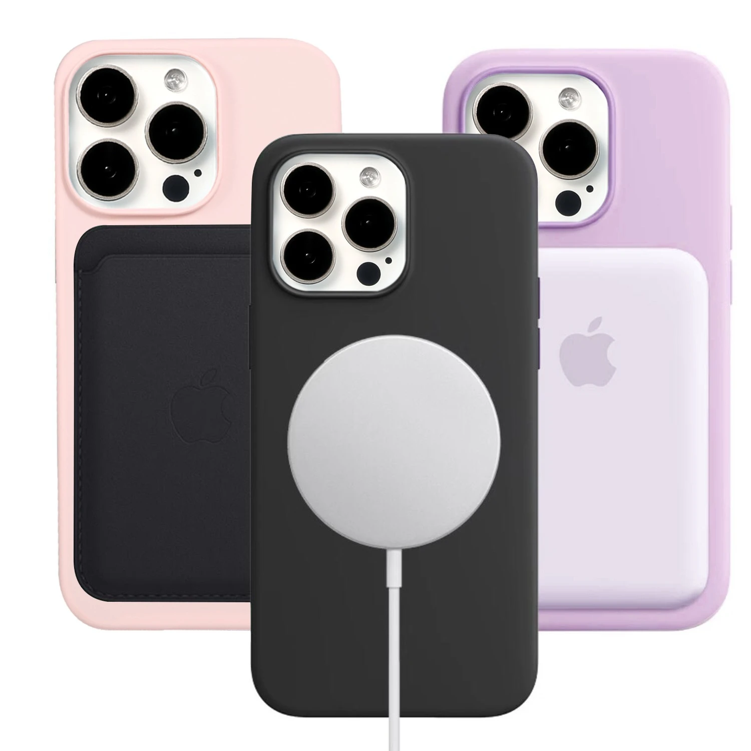 Luxuriöse Flüssigsilikon-Original-Handyhülle für iPhone 18 Pro Max 17 16 15 14 13 12 Pro Max für Magsafe Stoßfeste Matte Hülle – Detail 7