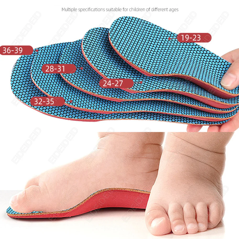Kids Arch Support Insoles for Ages 7–13
