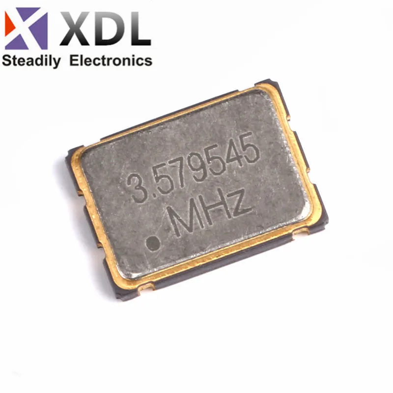 5PCS 5*7mm 7050 4 pins SMD Oscillator 3.579545MHz 3.579545M 3.579545mhz Active Crystal Oscillator